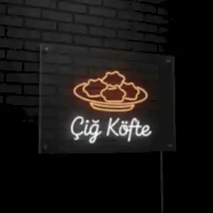 Çiğ Köfte Led Neon