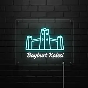 Bayburt Kalesi Led Neon